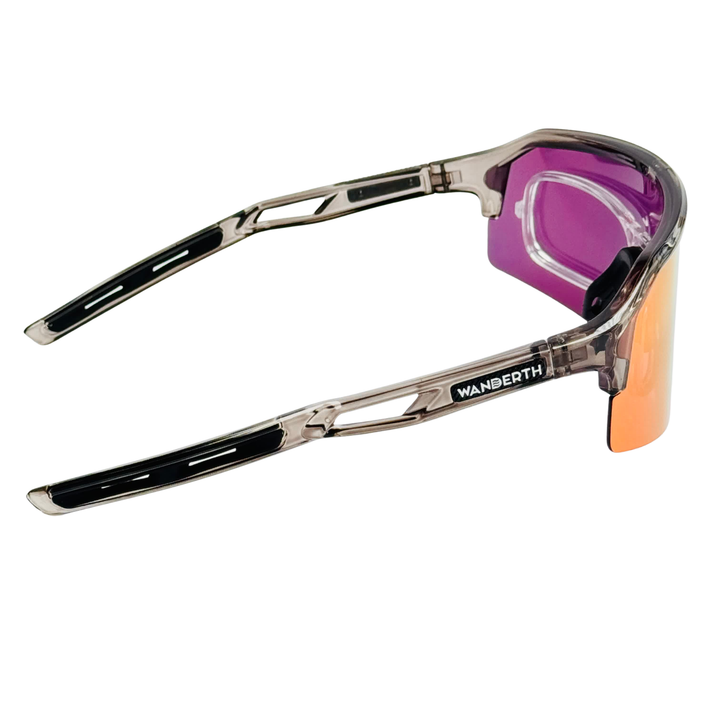 Wanderth Lentes Ultimate Lente Rojo Armazón Gris