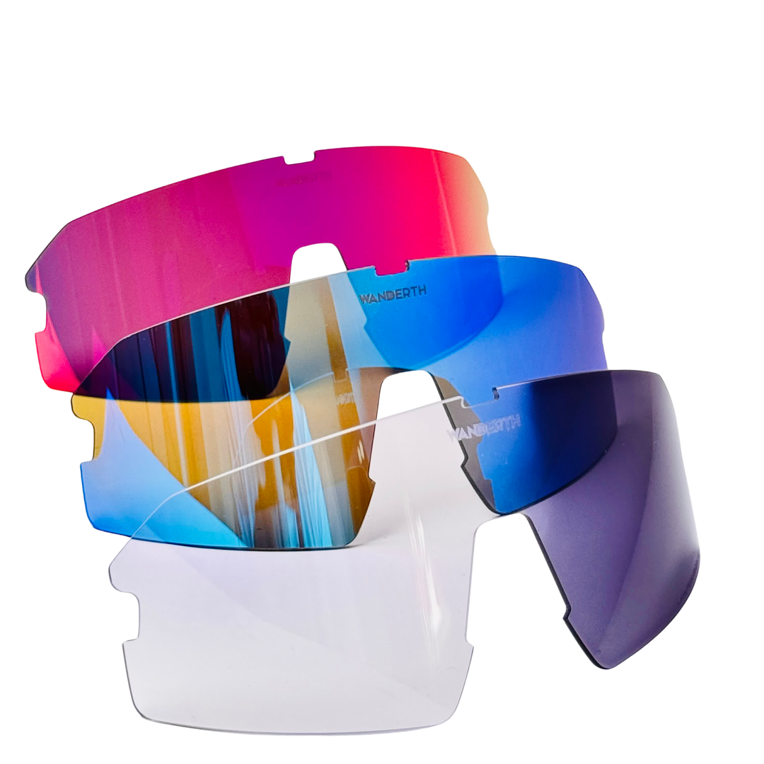 Wanderth Lentes Ultimate Lente Rojo Armazón Gris