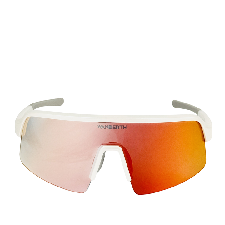 Wanderth Lentes Time Race Fusion Mirror Rojo Blanco