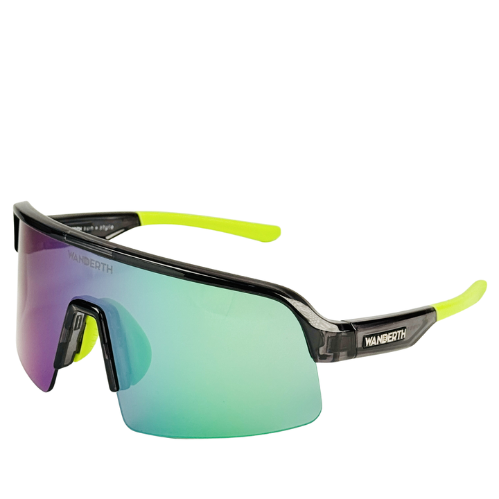 Wanderth Lentes Time Race Fusion Mirror Verde Negro