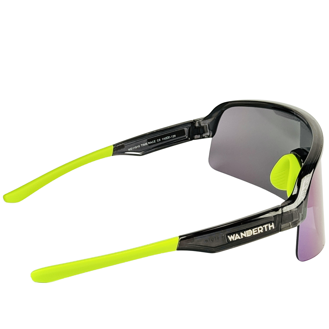Wanderth Lentes Time Race Fusion Mirror Verde Negro