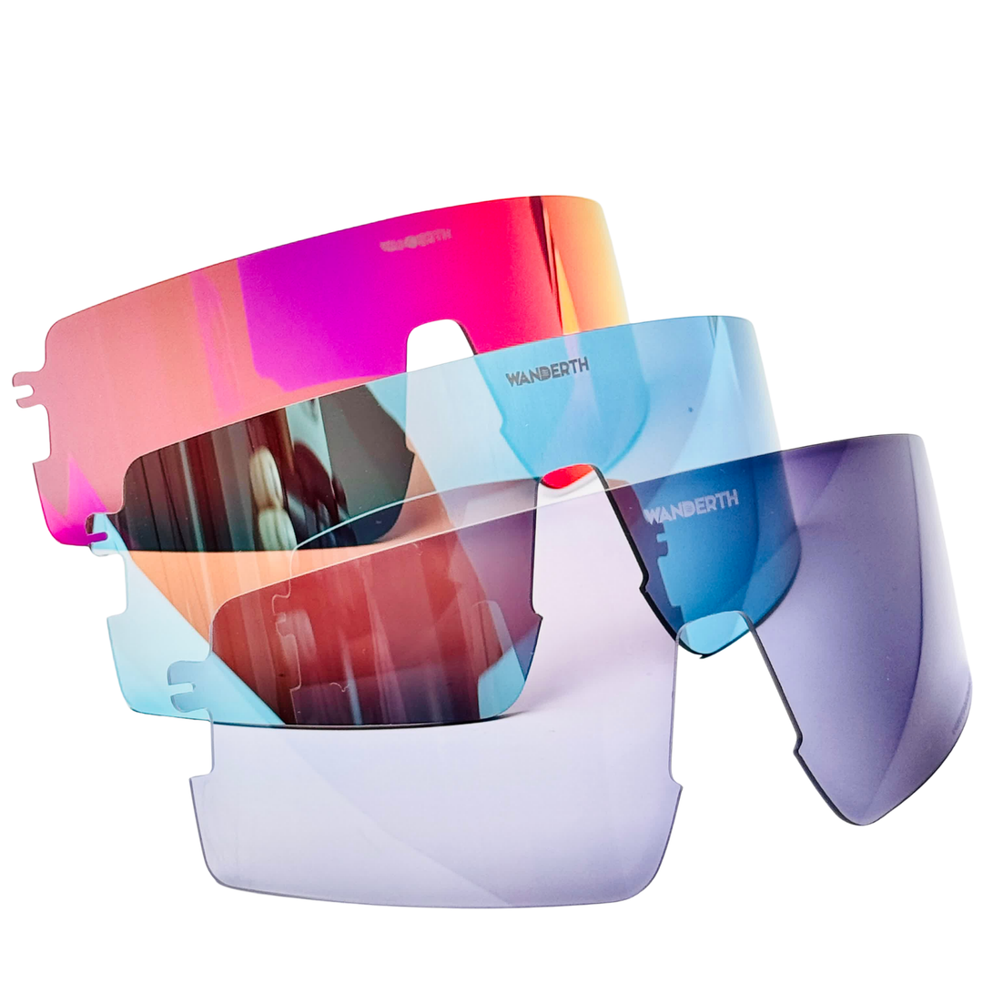Wanderth Lentes Ultron Lente Rojo Armazón Negro
