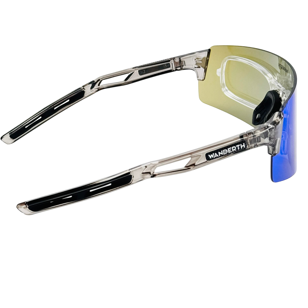 Wanderth Lentes Ultron Lente Azul Armazón Gris