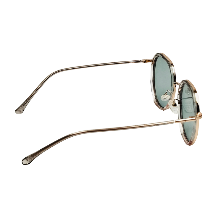 Wanderth Lentes De Sol Sirius Rose Color Dorado Lente Verde Varilla Dorado Armazón Dorado Diseño Casual