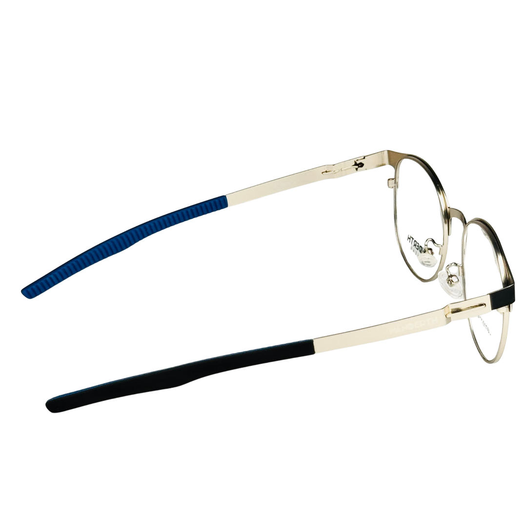 Monturas Wanderth Vector De Metal Redondas Para Hombre, Negro/azul/plateado