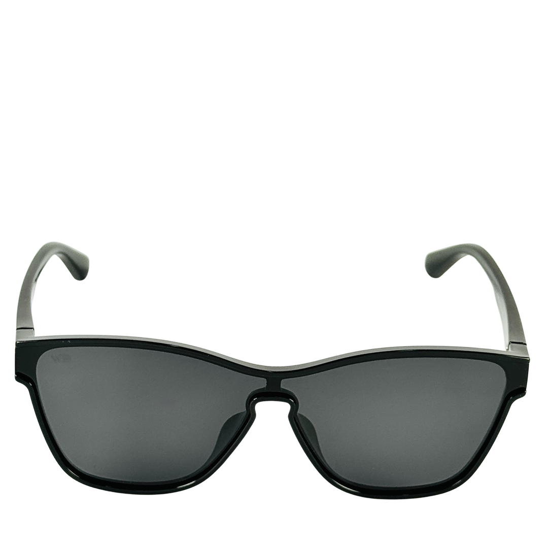 Wanderth Lentes De Sol Flow Color Negro Lente Negro Varilla Negro Armazón Negro Diseño Fashion