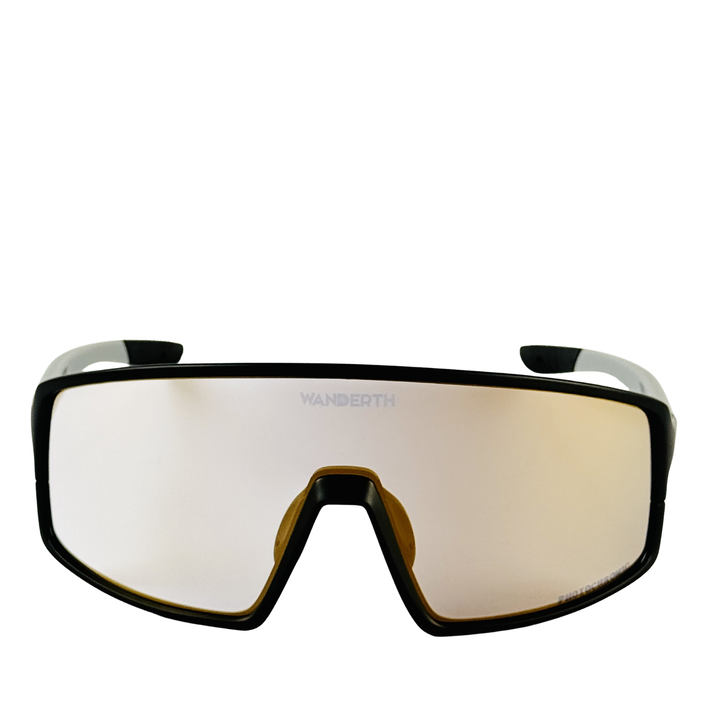 Wanderth Lentes Wind Fusion Mirror Lente Dorado Armazón Negro/pata Gris