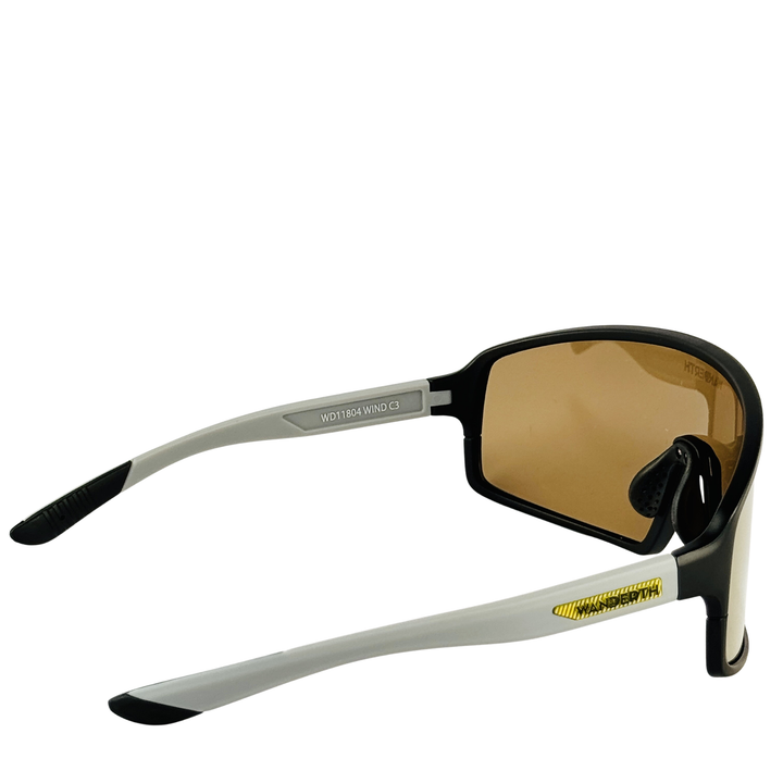 Wanderth Lentes Wind Fusion Mirror Lente Dorado Armazón Negro/pata Gris