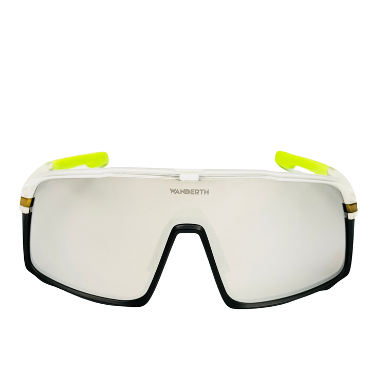 Wanderth Lentes Ranger Lente Plateado Armazón Negro