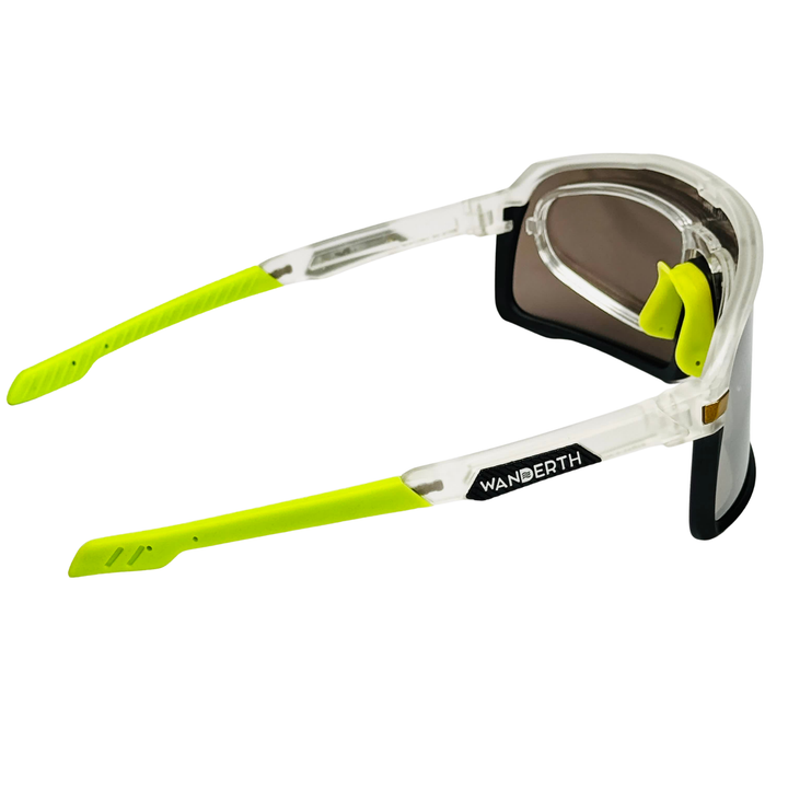Wanderth Lentes Ranger Lente Plateado Armazón Negro