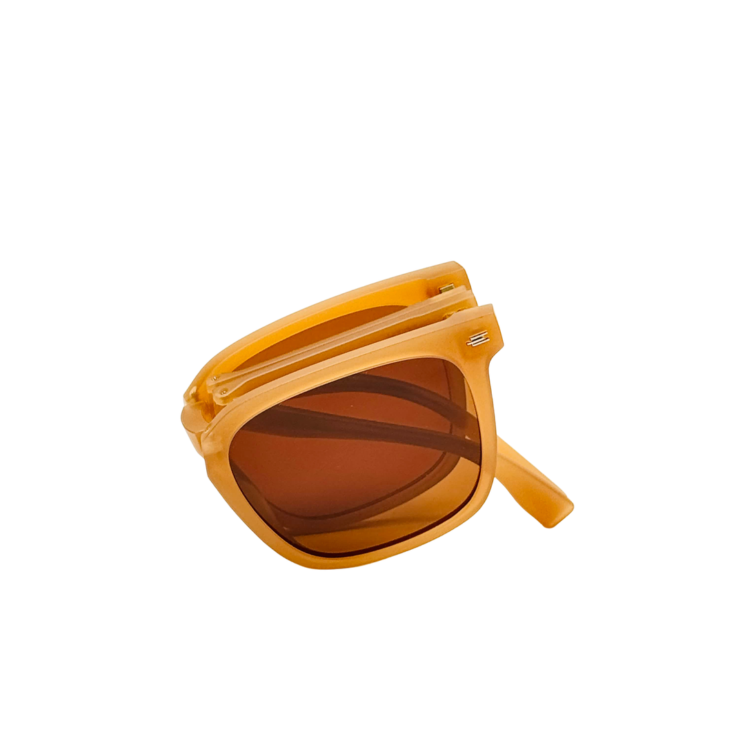 Wanderth Lentes De Sol Core Color Marrón Lente Marrón Varilla Marrón Armazón Marrón Diseño Plegables
