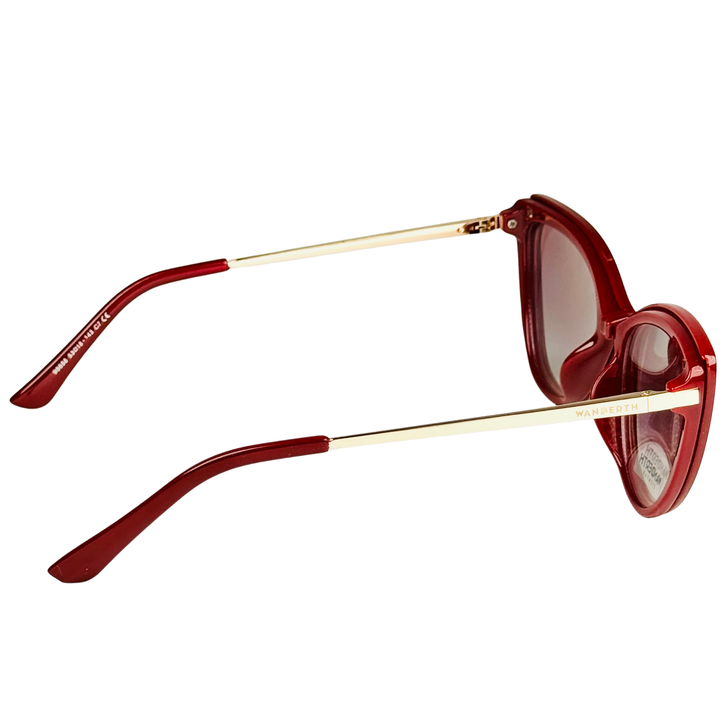 Wanderth Montura Clip On Polaris Color Rojo Vino