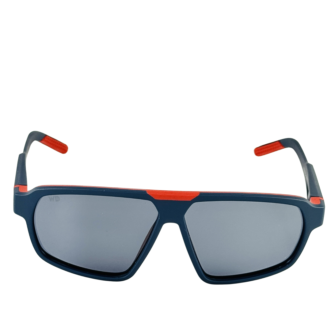 Wanderth Lentes De Sol Polarix Color Azul/rojo Lente Azul Varilla Azul/rojo Armazón Azul/rojo Diseño Fashion