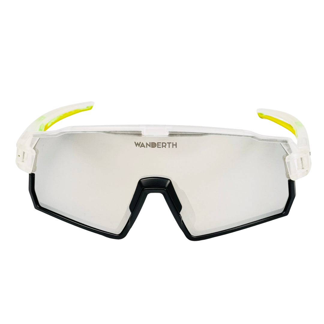 Wanderth Lentes Raptor Lente Plateado Armazón Negro