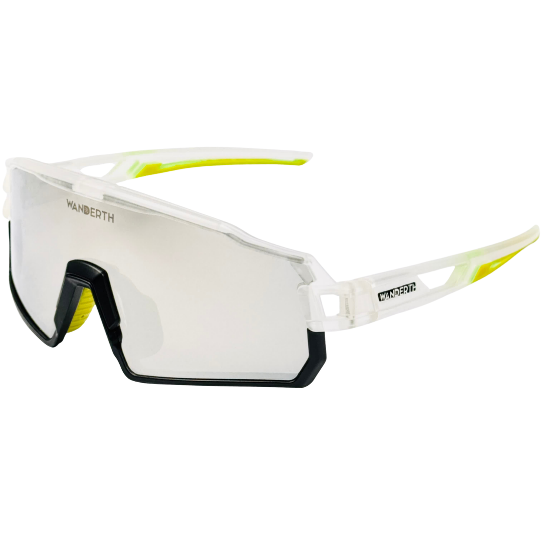Wanderth Lentes Raptor Lente Plateado Armazón Negro
