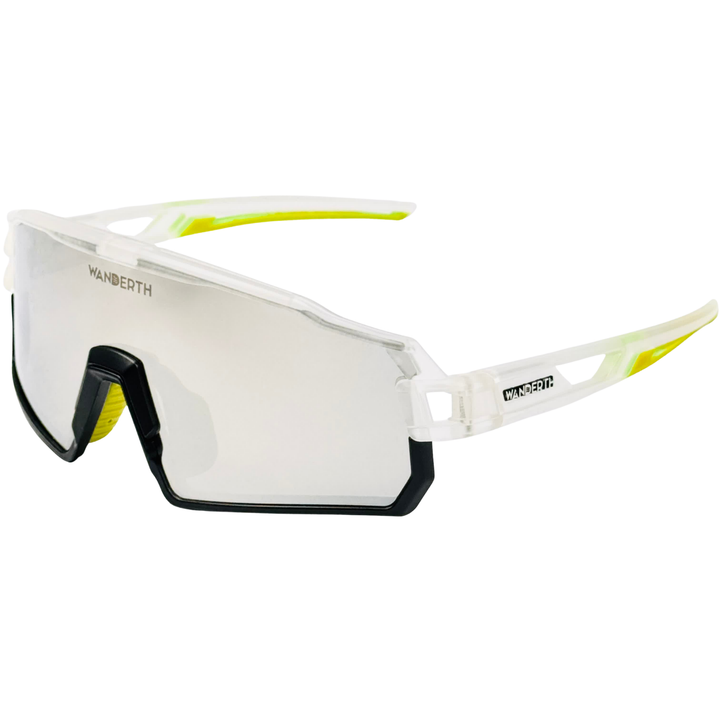 Wanderth Lentes Raptor Lente Plateado Armazón Negro