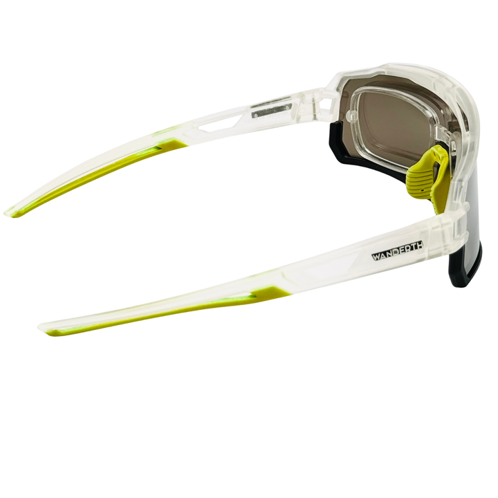 Wanderth Lentes Raptor Lente Plateado Armazón Negro