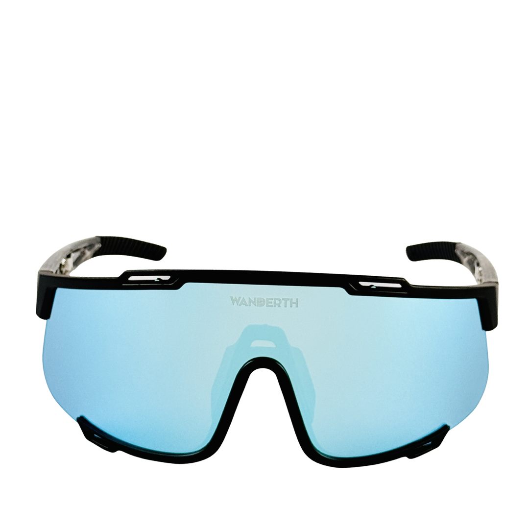 Wanderth Lentes Giro Lente Agua Armazón Negra/pata Crystal Gray