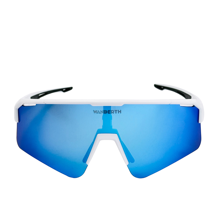 Wanderth Lentes Speed Advance Lente Azul Armazón Blanco