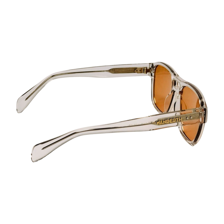 Wanderth Lentes De Sol Onyx Color Transparente Lente Ambar Varilla Transparente Armazón Transparente Diseño Sports Deportivo