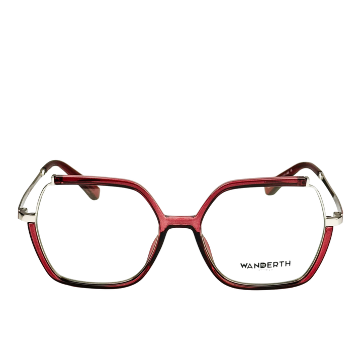 Wanderth Monturas Crysta Color Rojo/plateado