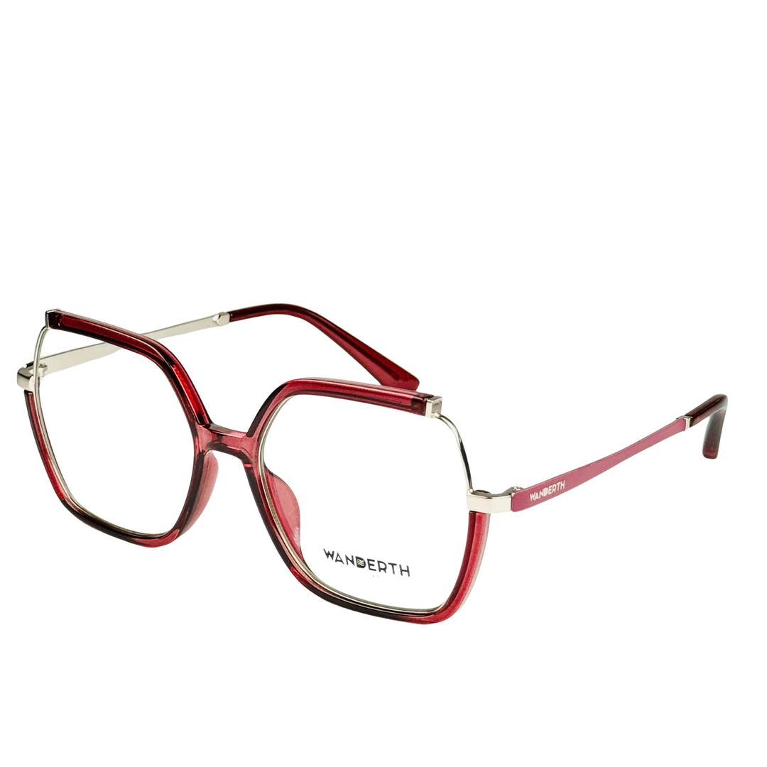 Wanderth Monturas Crysta Color Rojo/plateado