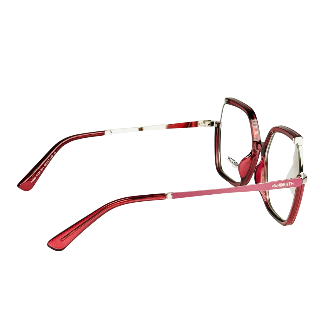 Wanderth Monturas Crysta Color Rojo/plateado