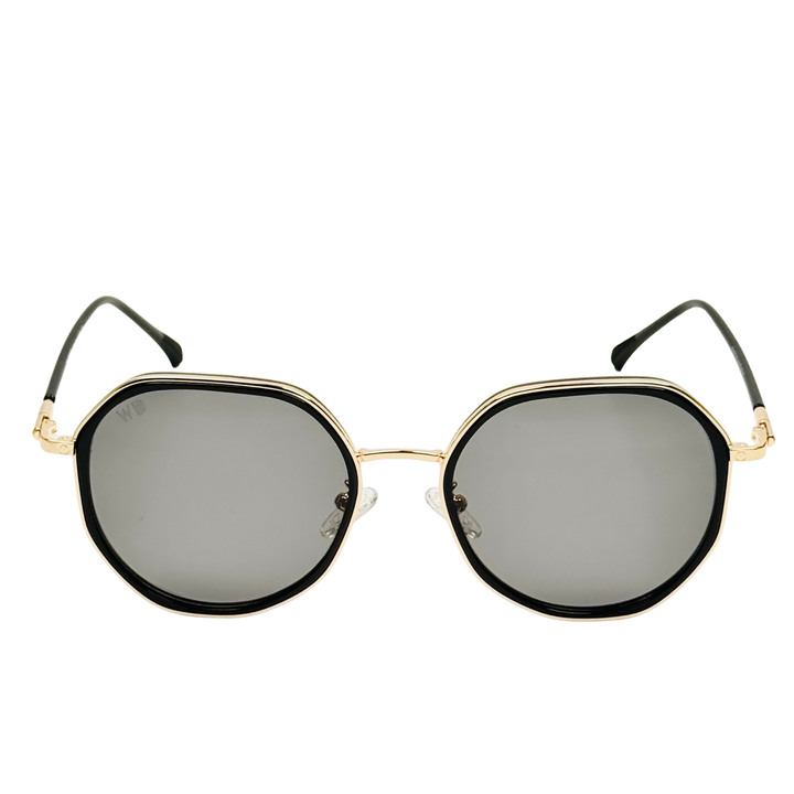 Wanderth Lentes De Sol Sirius Rose Color Negro Lente Negro Varilla Negro Armazón Negro/dorado Diseño Casual