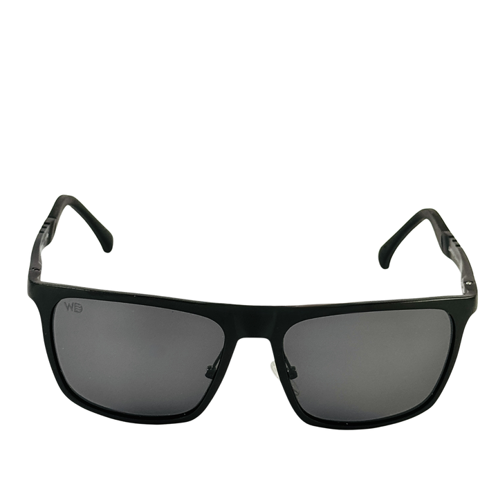 Wanderth Lentes De Sol Vector Color Negro Lente Negro Varilla Negro Armazón Negro Diseño Sports Deportivo
