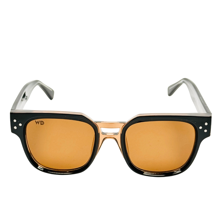 Wanderth Lentes De Sol Vibe Color Negro/marrón Lente Marrón Varilla Negro Armazón Negro/marrón Diseño Fashion