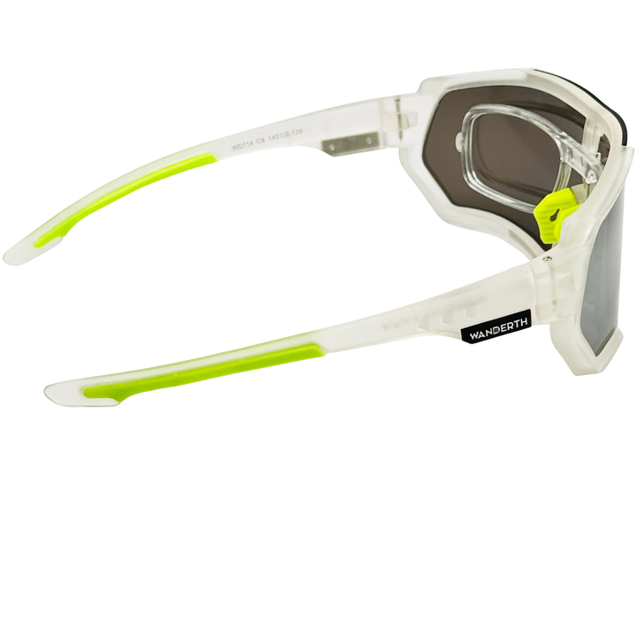 Gafas Wanderth Voolt Fotocromáticas Para Ciclismo Con Lentes Intercambiables Transparente Plateado