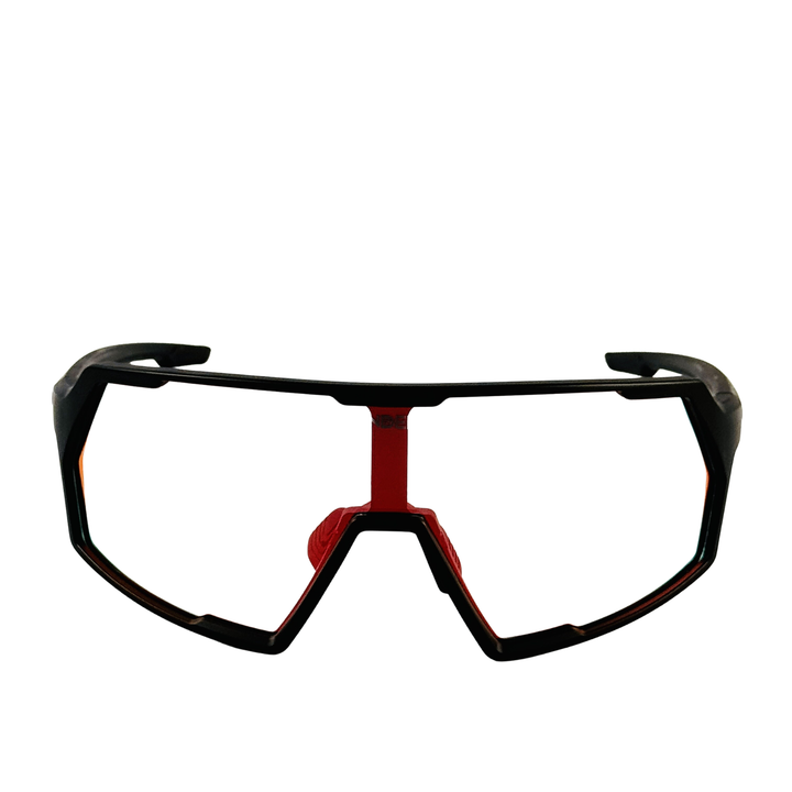 Wanderth Lentes Space Fusion Mirror Lente Rojo Armazón Negro