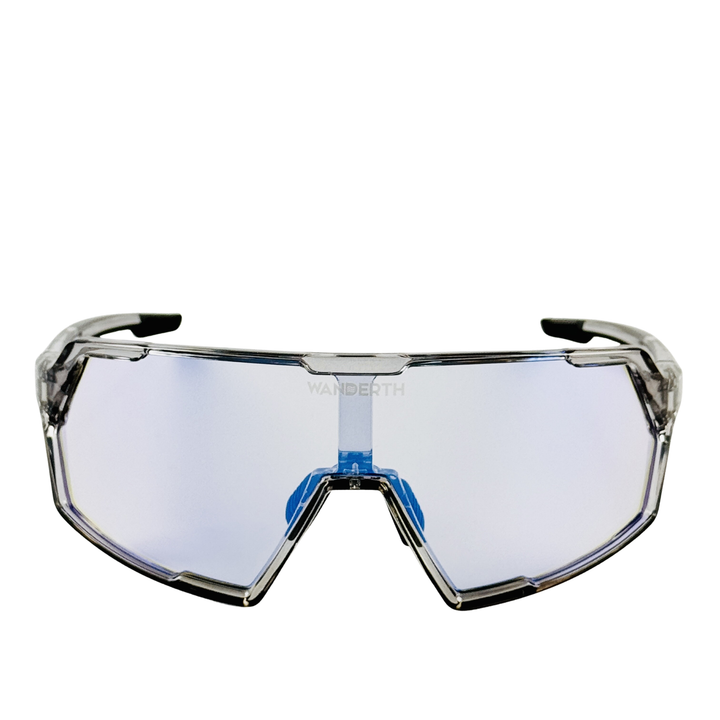 Wanderth Lentes Space Fusion Mirror Lente Azul Armazón Gris