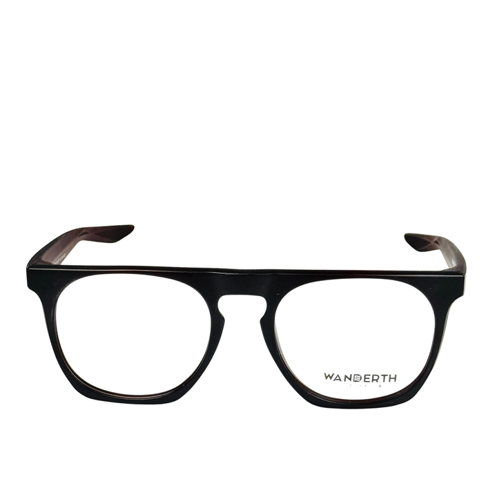 Montura De Gafas Para Hombre Wanderth Polar En Rojo Vino Tr90