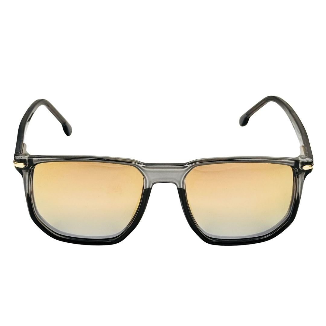Wanderth Lentes De Sol Nebula Color Gris Transparente Lente Dorado Varilla Gris Transparente Armazón Gris Transparente Diseño Fashion