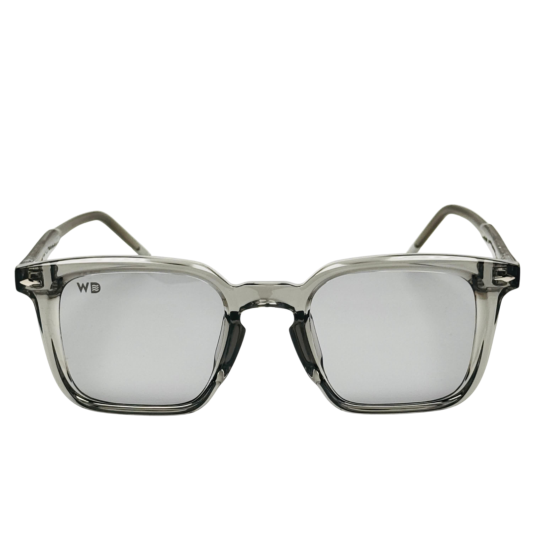 Wanderth Lentes De Sol Blaze Color Gris Cristal Lente Gris Varilla Gris Cristal Armazón Gris Cristal Diseño Fashion