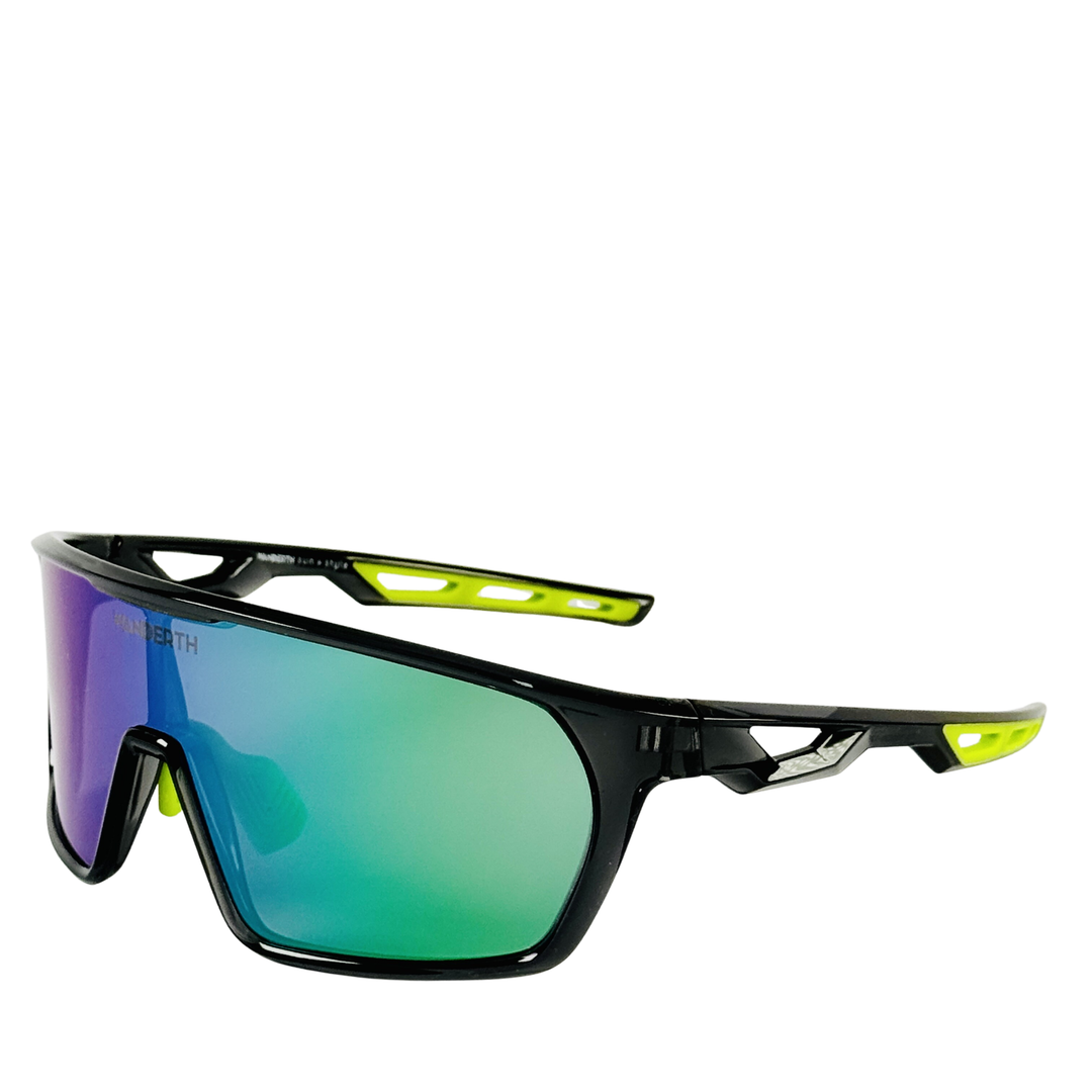 Gafas Deportivas Wanderth Lifestyle Con Lente Verde Y Protección Uv Gris