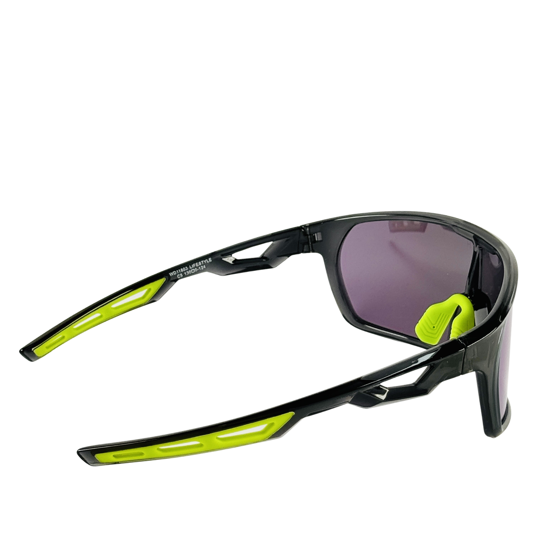 Gafas Deportivas Wanderth Lifestyle Con Lente Verde Y Protección Uv Gris