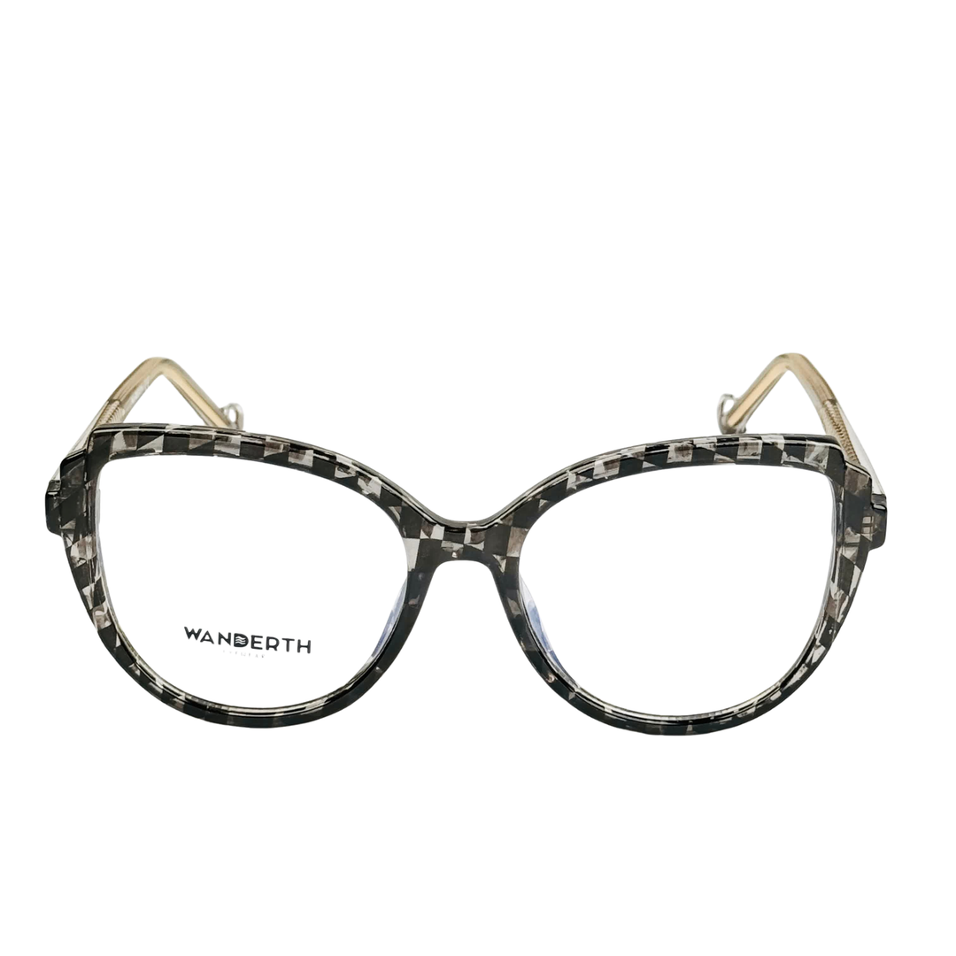 Montura Wanderth Eclat Para Mujer De Animal Print Y Negro Animal Print/negro