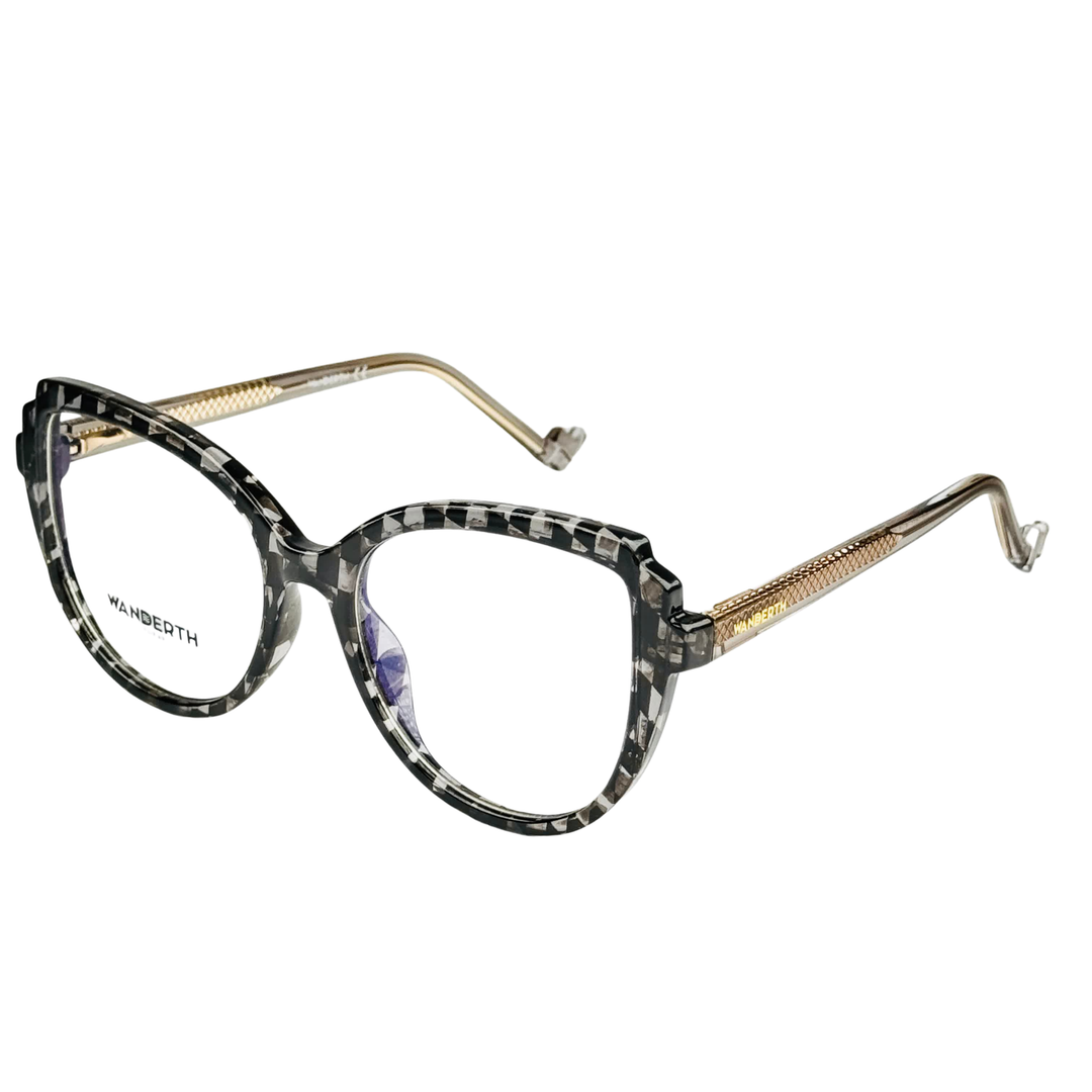 Montura Wanderth Eclat Para Mujer De Animal Print Y Negro Animal Print/negro