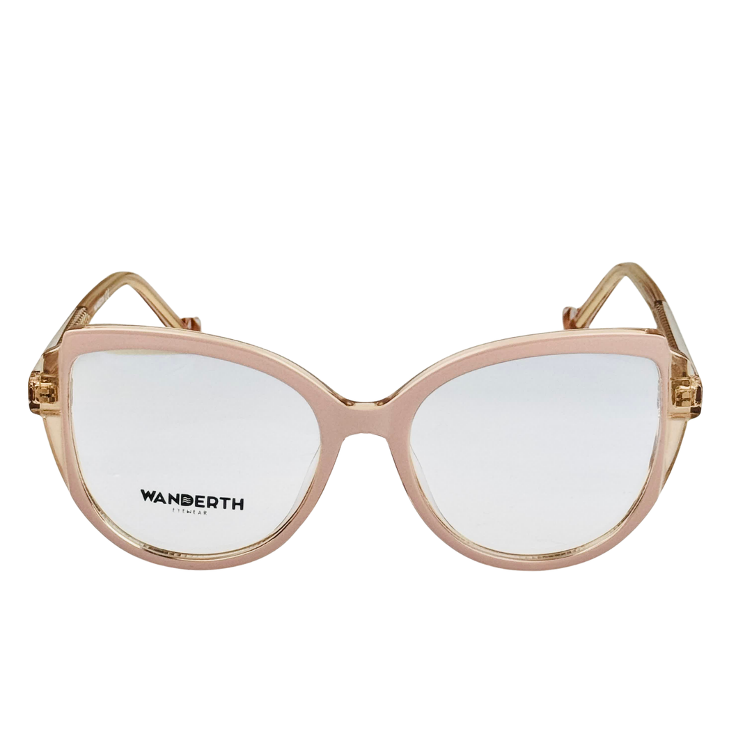 Monturas Wanderth Eclat Agatadas Para Mujer De Tr90 Color Nude