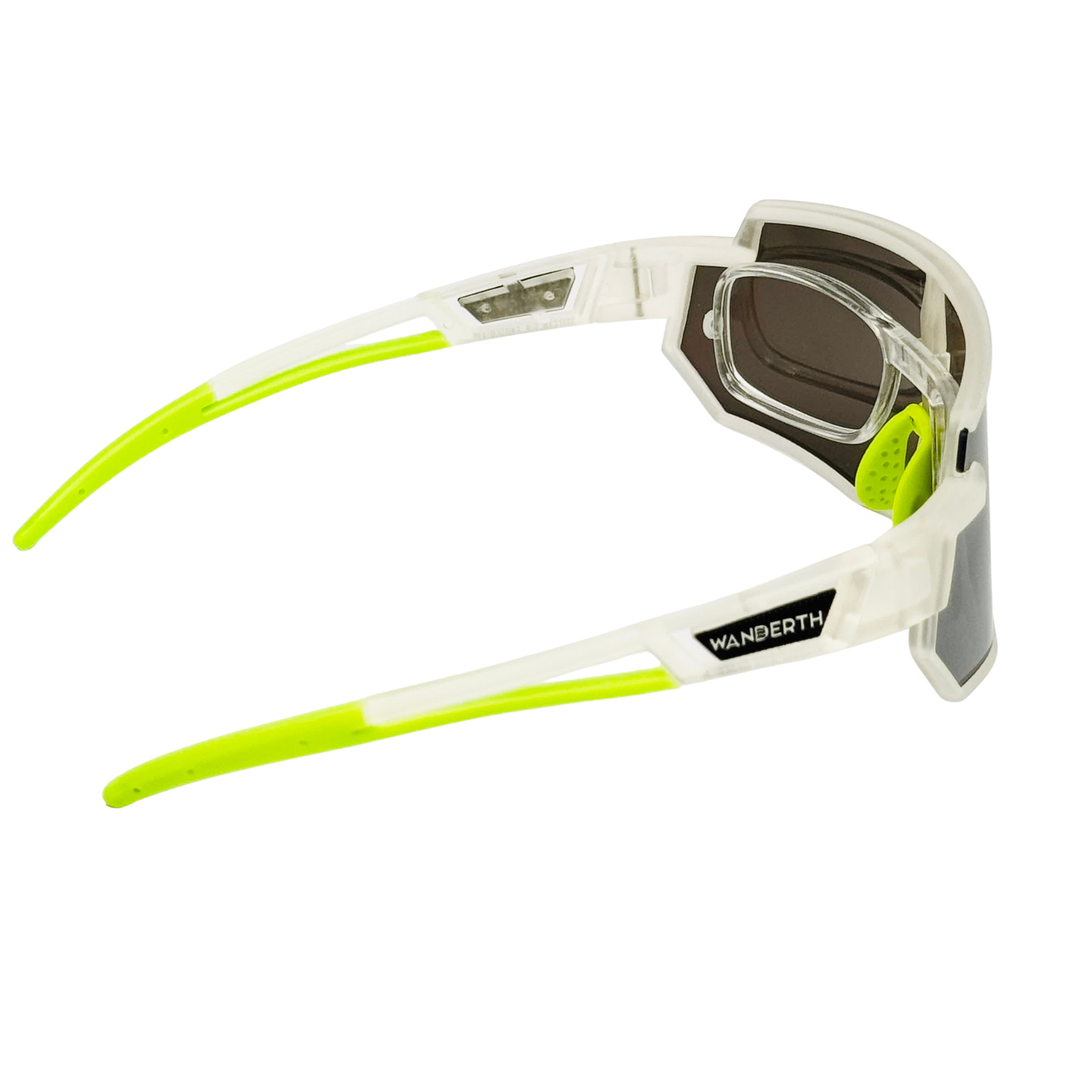 Wanderth Lentes Rocket Lente Plateado Armazón Verde