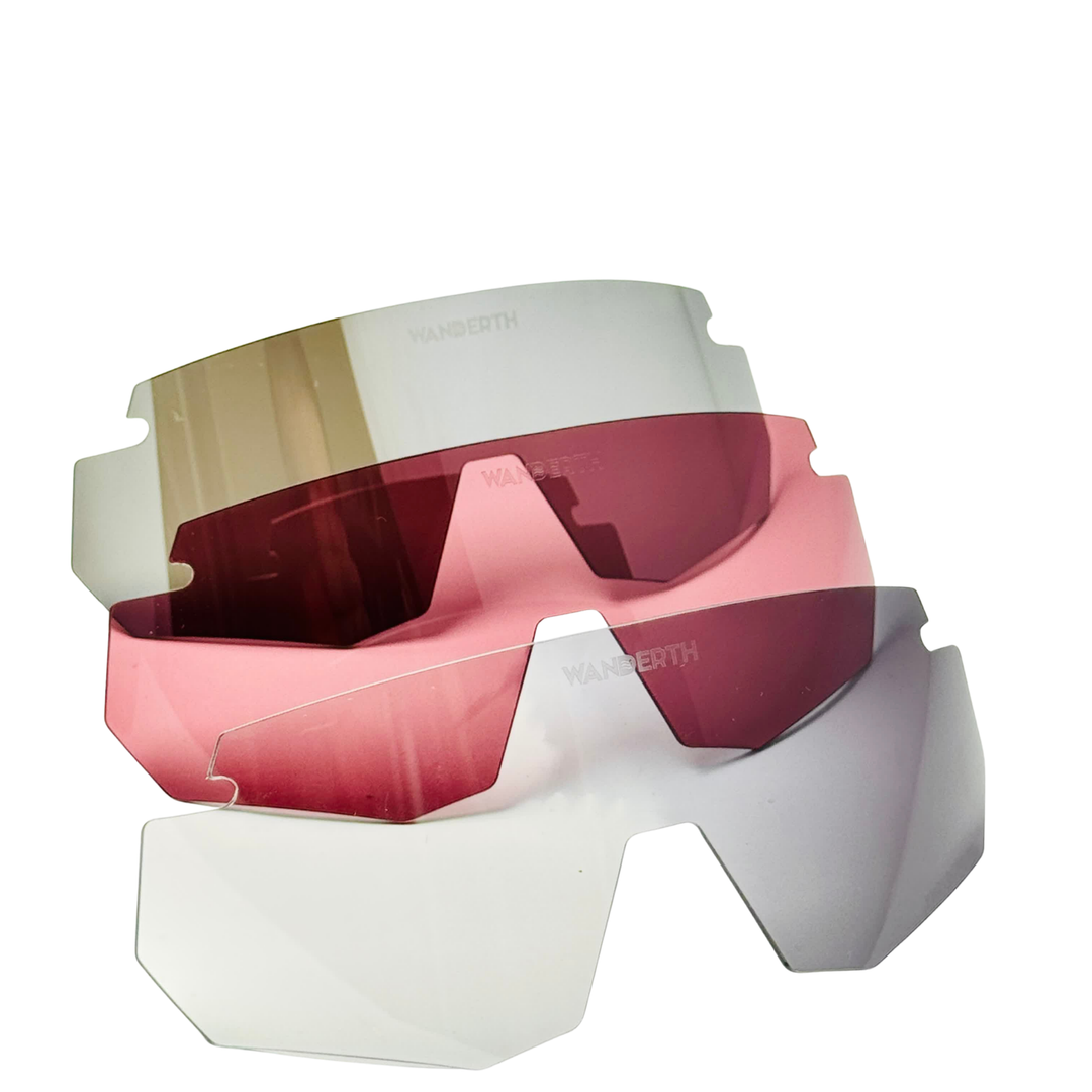 Wanderth Lentes Rocket Lente Plateado Armazón Verde