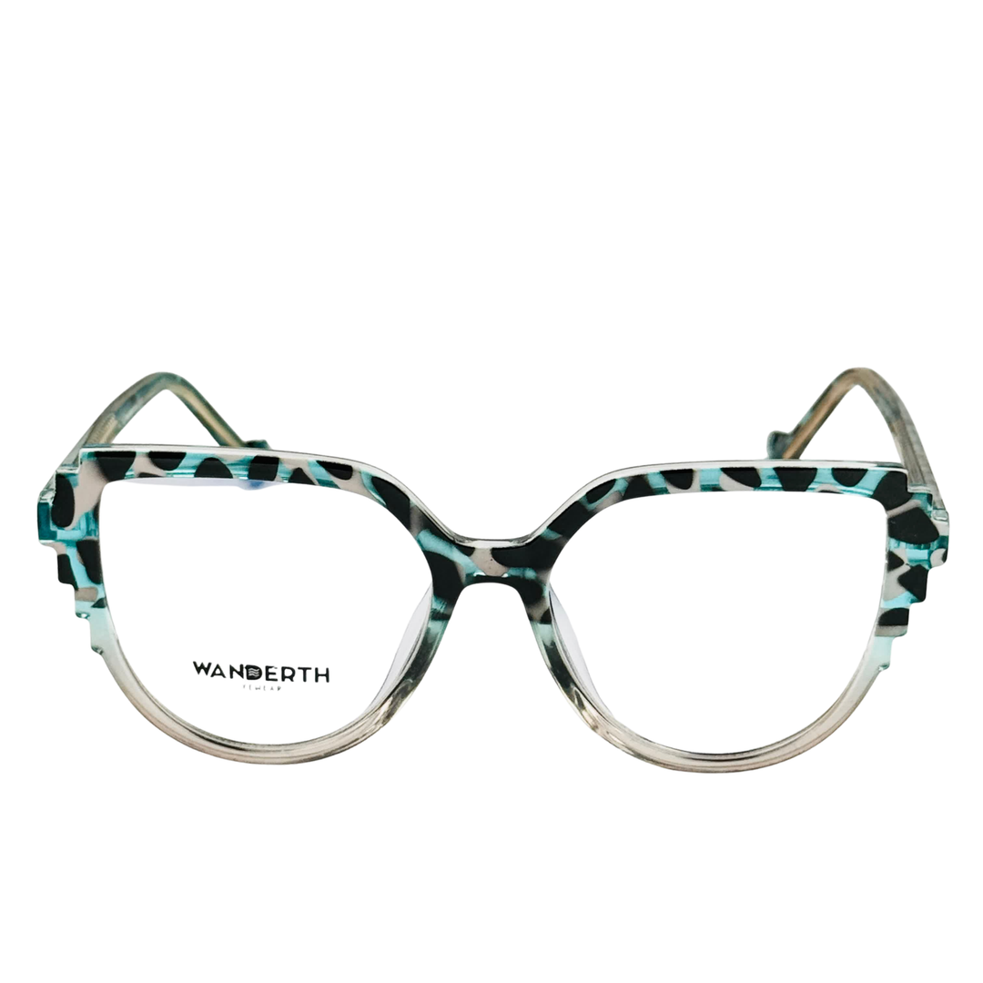 Wanderth Monturas Lussy Color Azul/animal Print