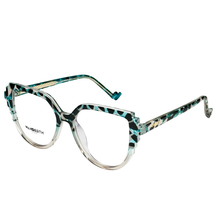 Wanderth Monturas Lussy Color Azul/animal Print