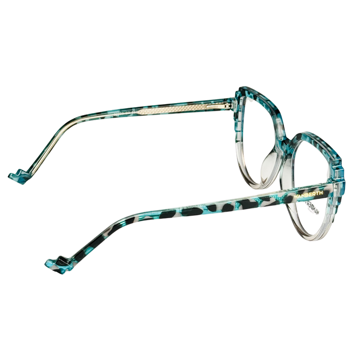 Wanderth Monturas Lussy Color Azul/animal Print