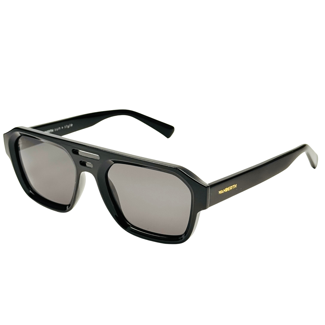 Wanderth Lentes De Sol Venom Color Negro Lente Negro Varilla Negro Armazón Negro Diseño Fashion