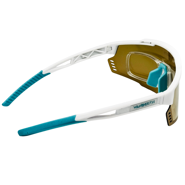 Wanderth Lentes Giro 2 Lente Dorado Armazón Blanco