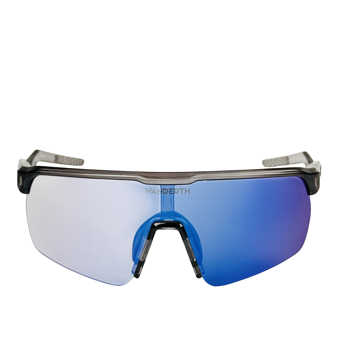 Wanderth Lentes Strong S Fusion Mirror Azul Gris Oscuro