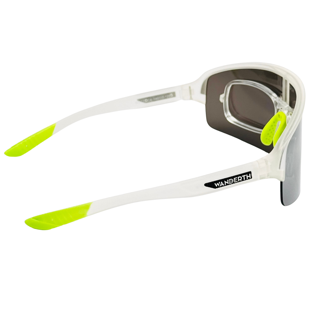 Wanderth Lentes Sprint 3 Lentes Lente Plateado Armazón Transparente